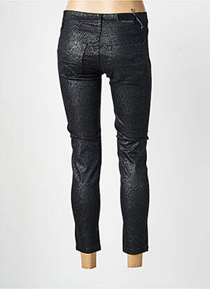 Pantalon slim poches noir DESGASTE femme