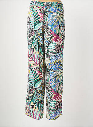 Pantalon droit tissage popeline taille normale bleu GERRY WEBER femme
