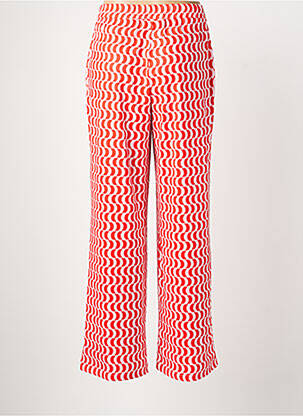 Pantalon droit stretch taille normale rouge GERRY WEBER femme