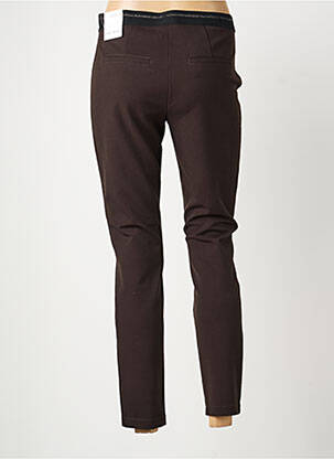 Pantalon slim taille élastique taille normale marron GERRY WEBER femme