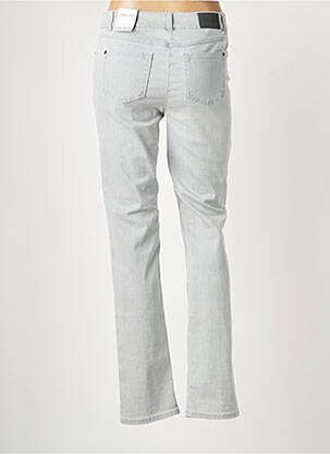 Jeans coupe slim tissage brut taille normale gris GERRY WEBER femme
