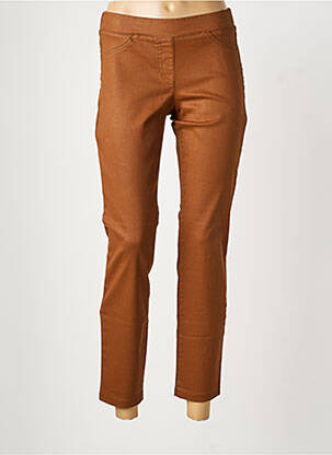 Pantalon slim taille élastique taille normale marron GERRY WEBER femme