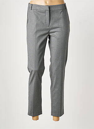 Pantalon chino taille normale taille normale gris LA PETITE FRANCAISE femme