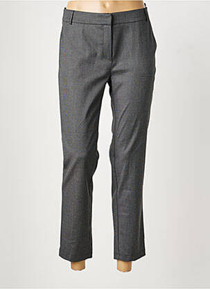 Pantalon chino taille normale taille normale gris LA PETITE FRANCAISE femme