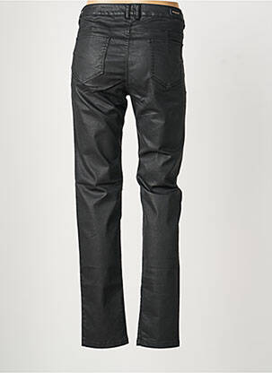 Pantalon slim stretch taille normale noir MAYJUNE femme