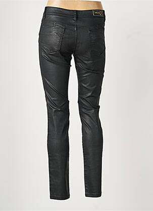 Pantalon slim taille normale taille normale marron MAYJUNE femme