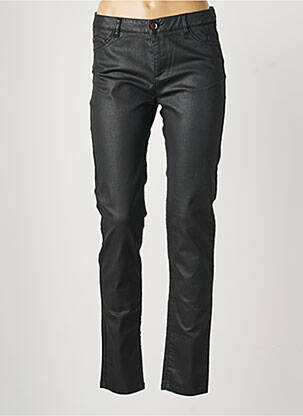 Pantalon slim stretch taille normale noir MAYJUNE femme