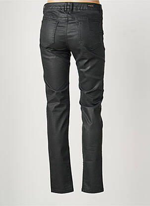 Pantalon slim stretch taille normale noir MAYJUNE femme