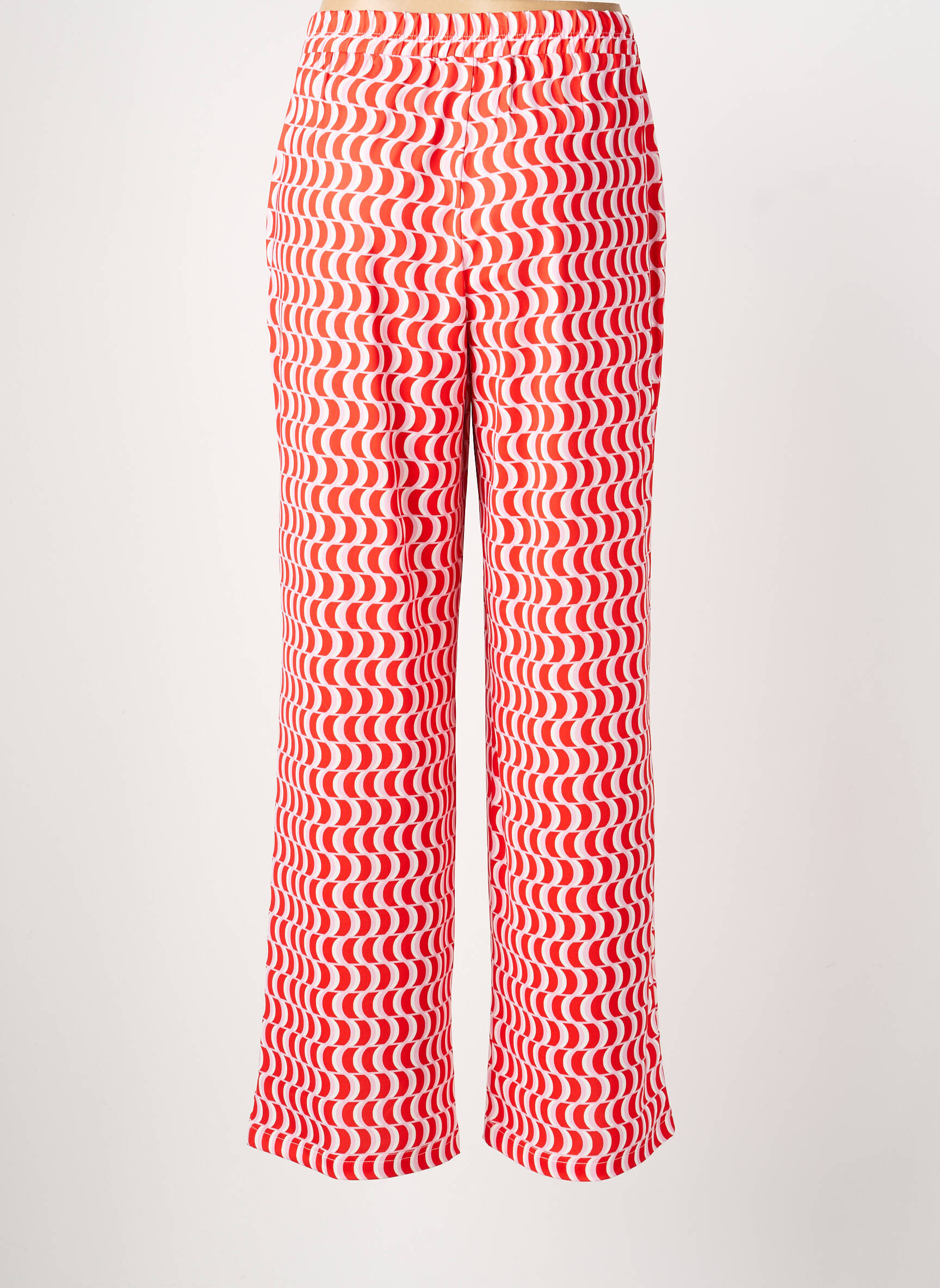 Pantalon droit stretch taille normale rouge GERRY WEBER femme