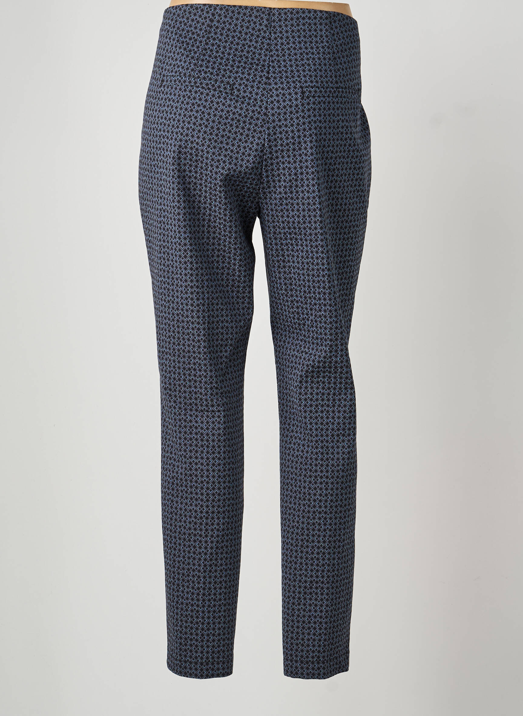 Pantalon slim taille élastique taille normale bleu GERRY WEBER femme