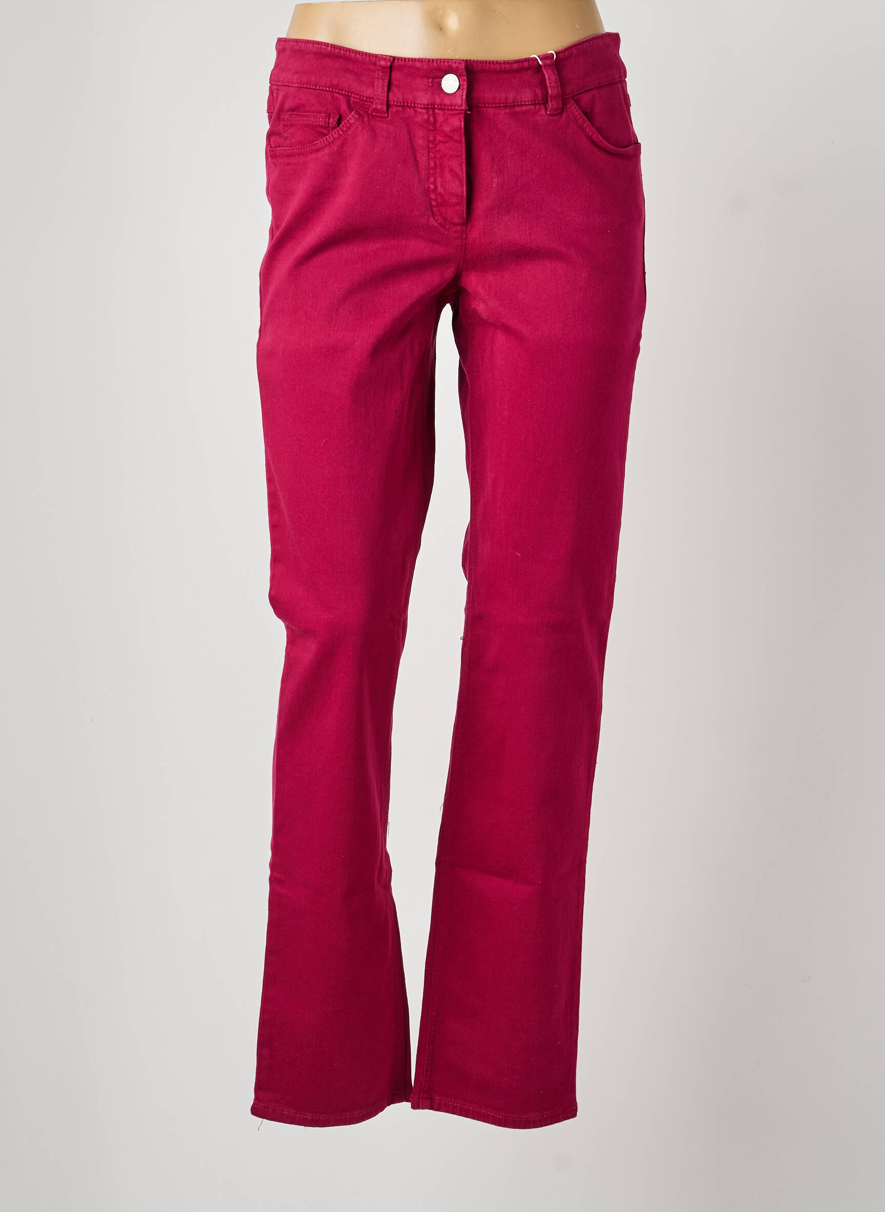 Jeans coupe slim tissage brut taille normale violet GERRY WEBER femme