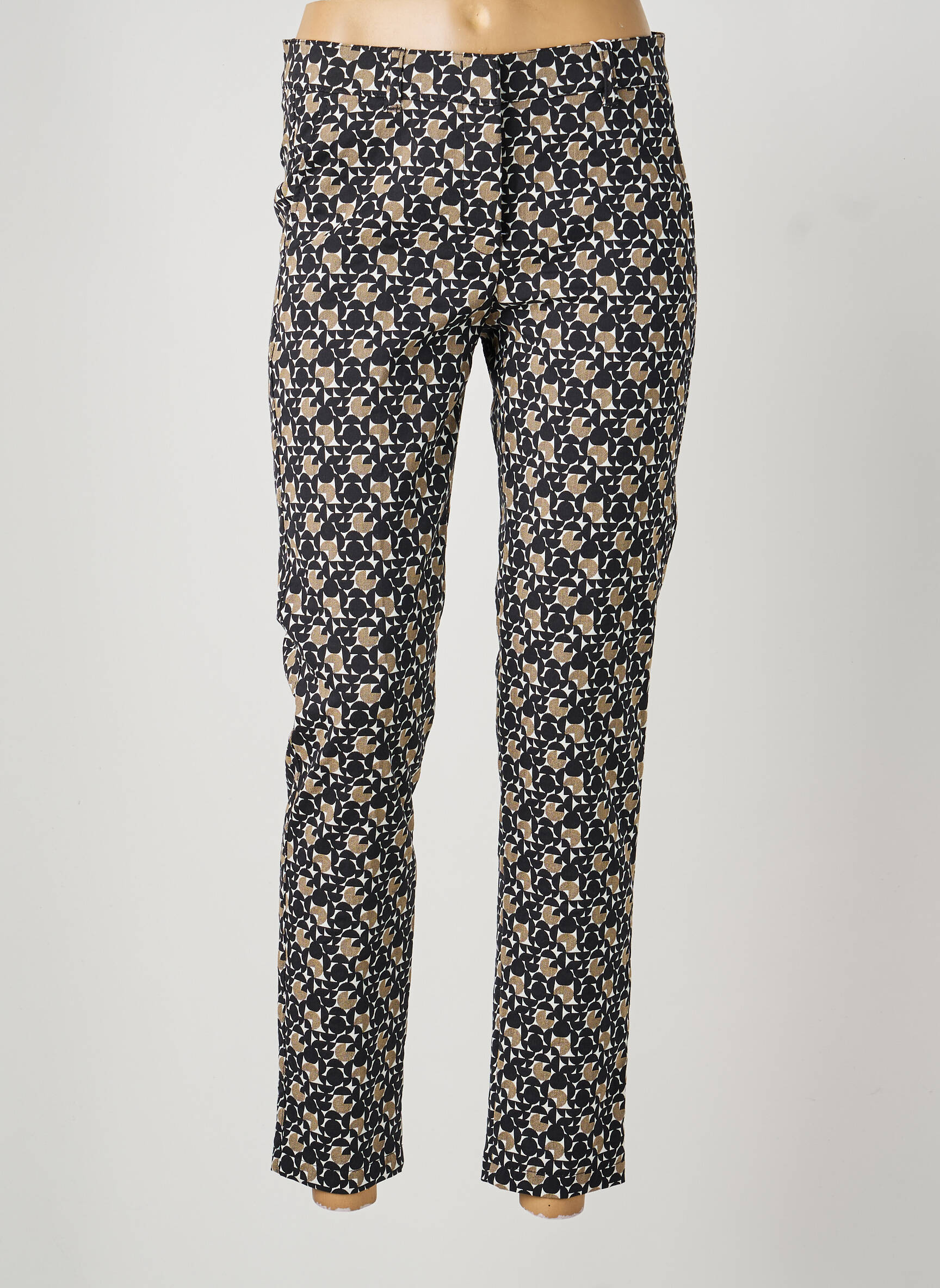 Pantalon slim taille normale taille normale noir GERRY WEBER femme