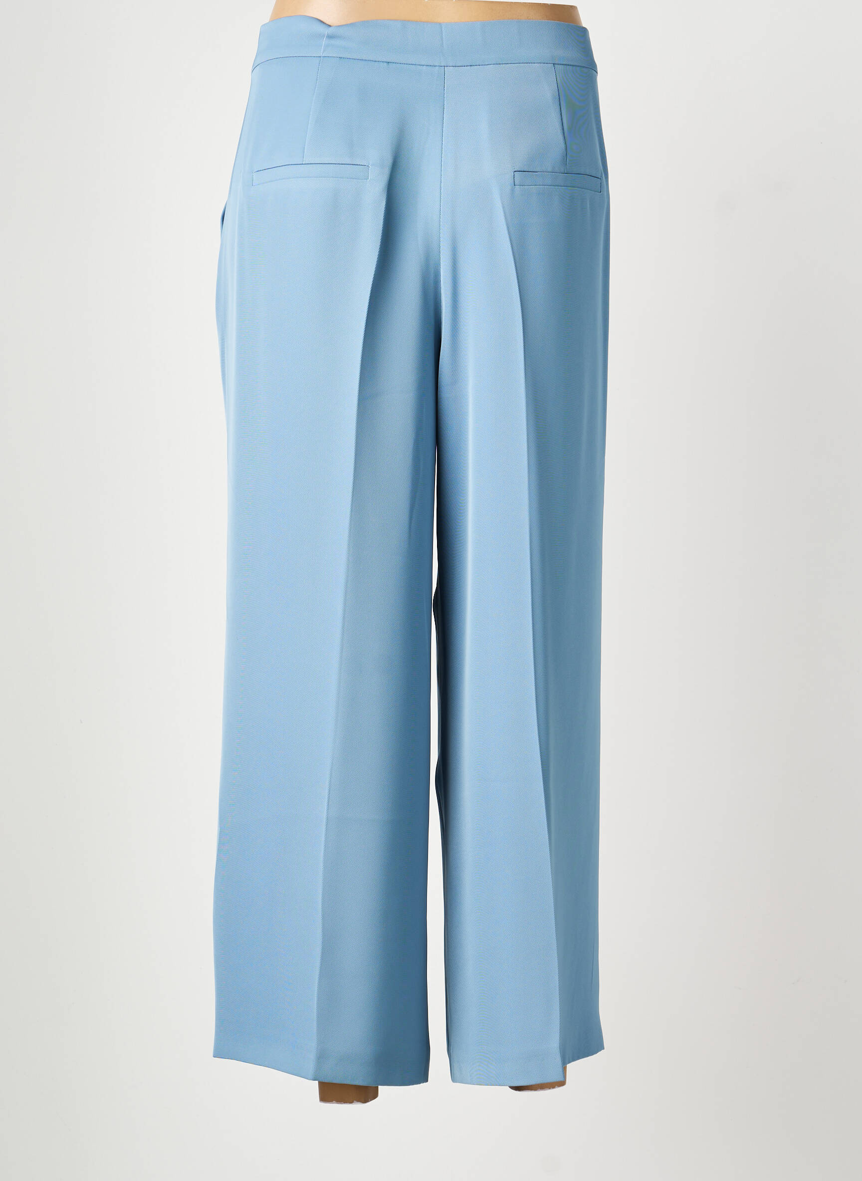 Pantalon chino tissage popeline taille normale bleu GERRY WEBER femme