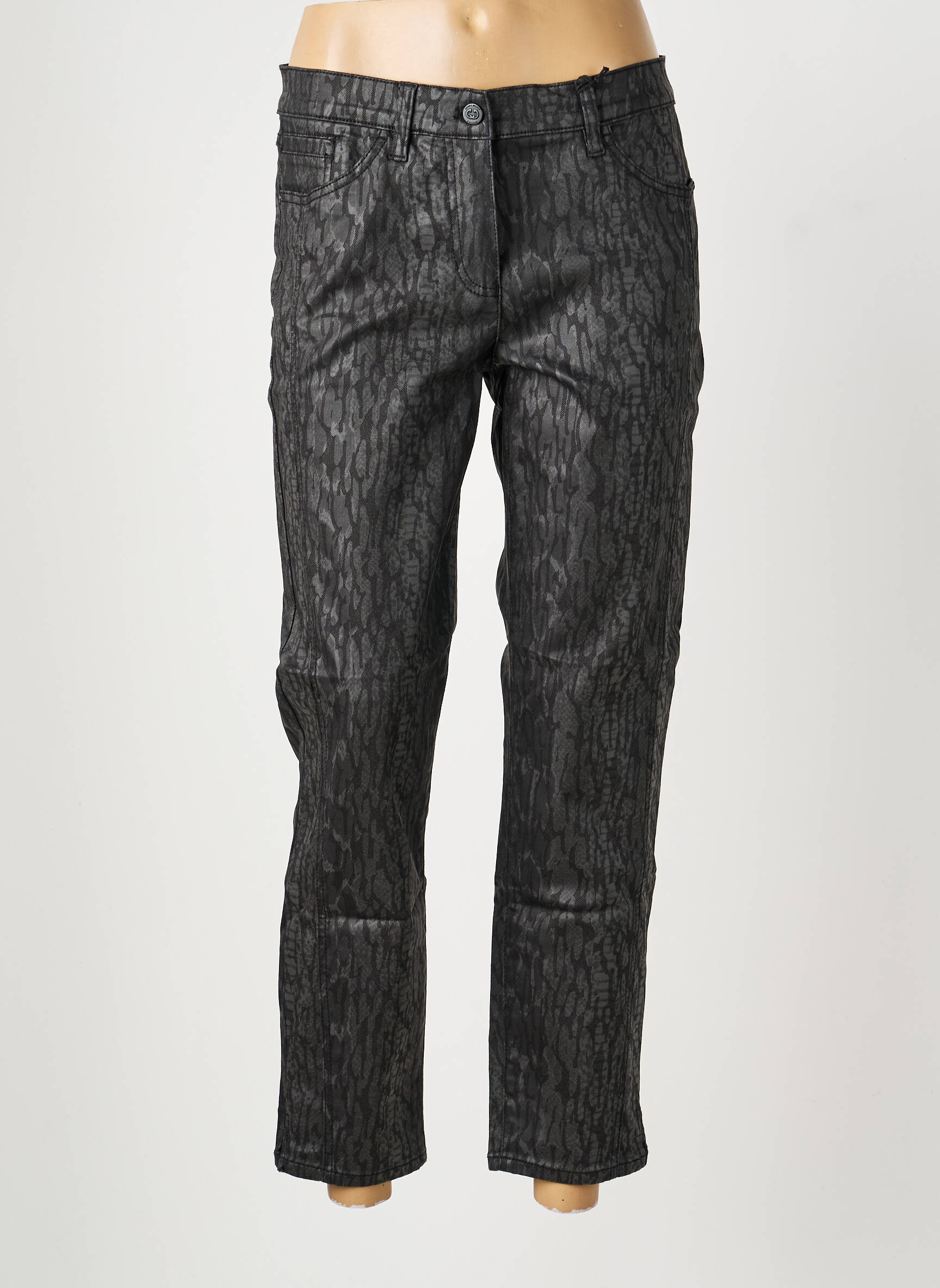 Jeans coupe slim taille normale taille normale noir GERRY WEBER femme