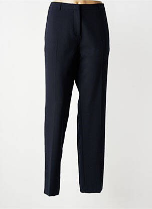 Pantalon droit tissage crêpe taille normale bleu GERARD DAREL femme