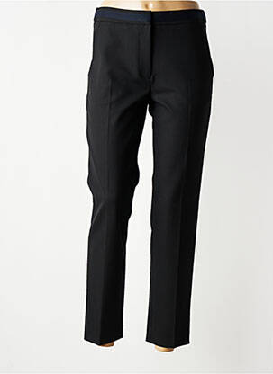 Pantalon droit tissage crêpe taille normale noir GERARD DAREL femme