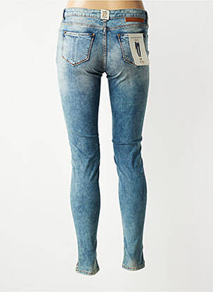 Jeans coupe slim stretch taille normale bleu SILVIAN HEACH femme