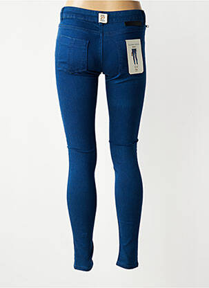 Jeans coupe slim stretch taille normale bleu SILVIAN HEACH femme