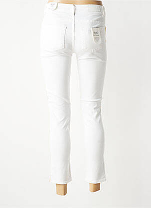 Jeans coupe slim sélection denim taille normale blanc LIU JO femme
