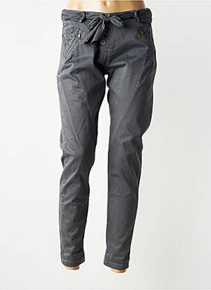 Pantalon 7/8 stretch taille normale gris KOSMIKA femme