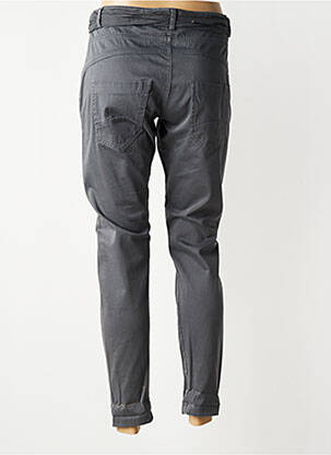 Pantalon 7/8 stretch taille normale gris KOSMIKA femme