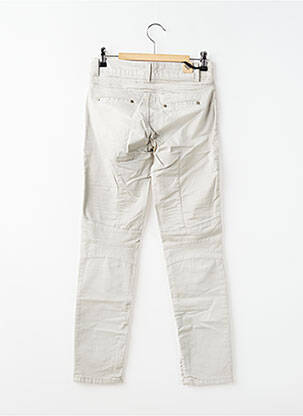 Pantalon slim stretch taille normale gris TWIN-SET SIMONA BARBIERI femme