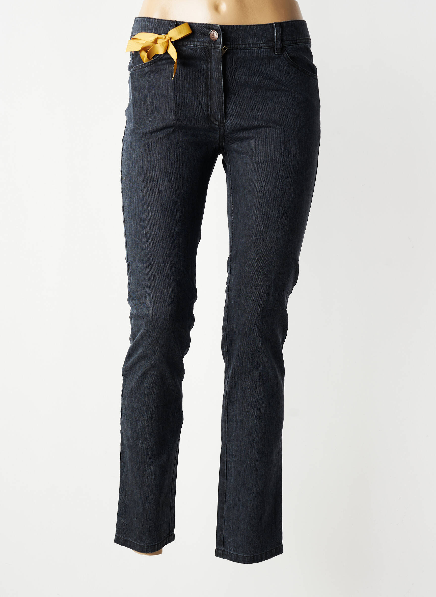 Pantalon slim stretch taille normale bleu LE FRENCH SLIM femme