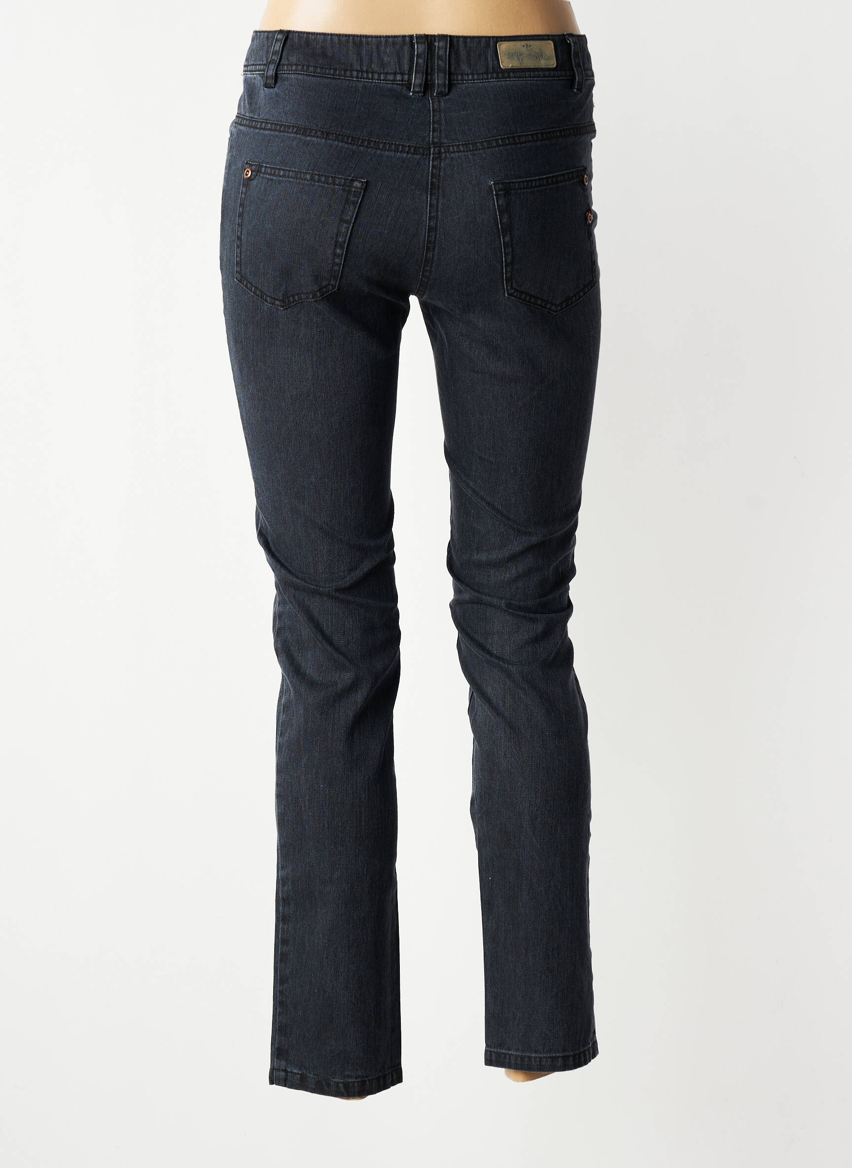 Pantalon slim stretch taille normale bleu LE FRENCH SLIM femme