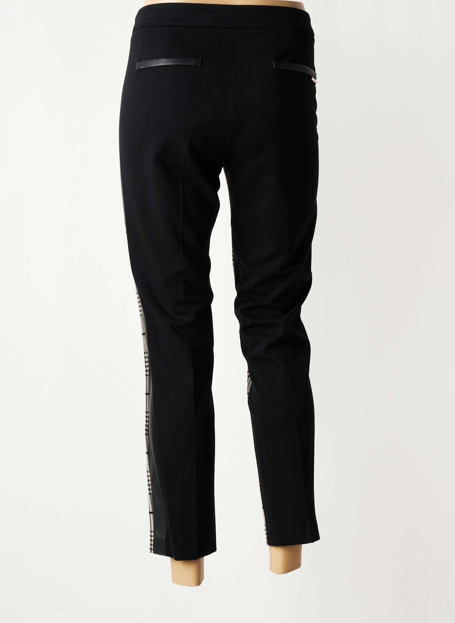 Pantalon 7/8 stretch taille normale noir LIU JO femme