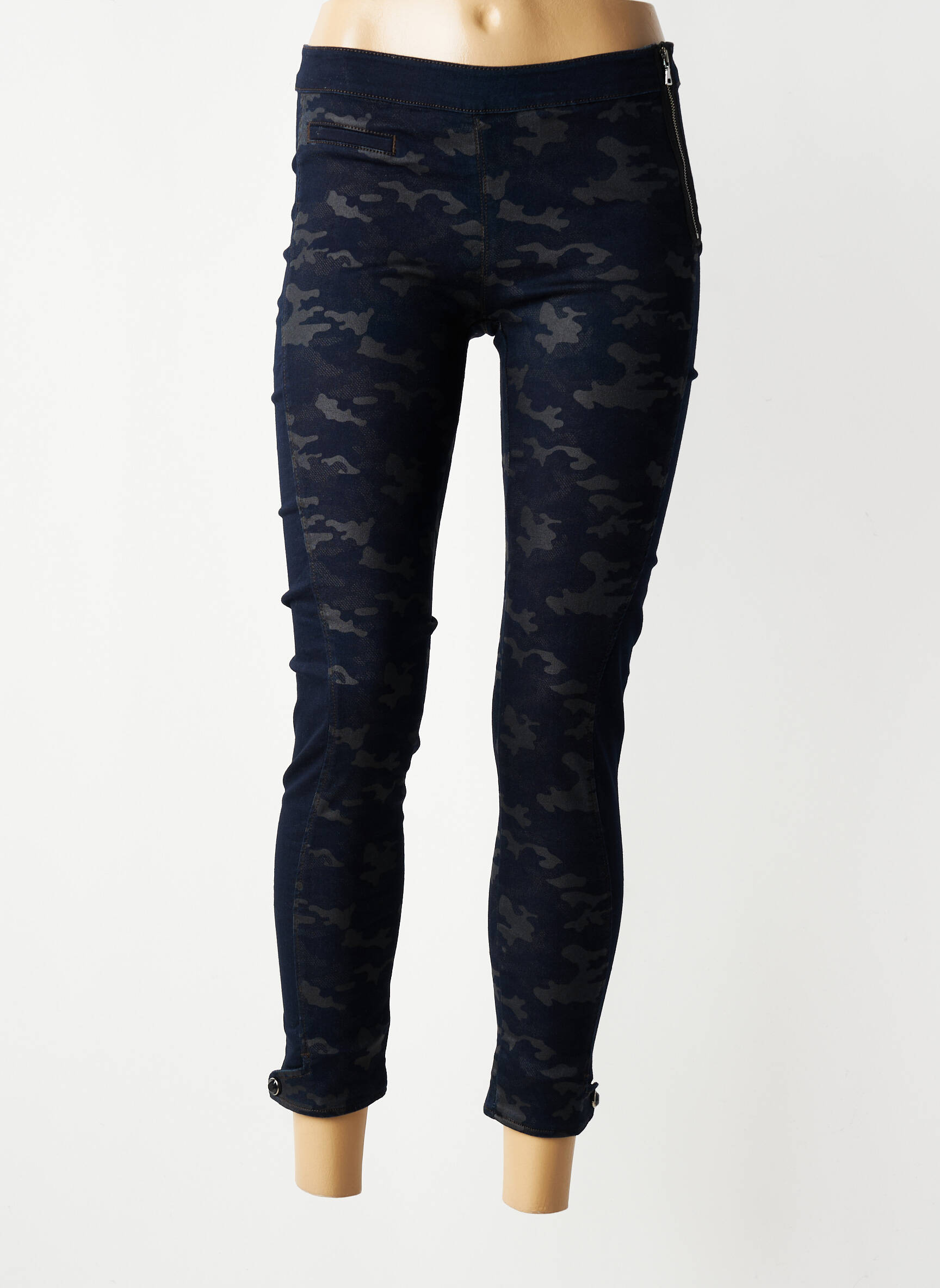Legging stretch taille normale bleu LIU JO femme