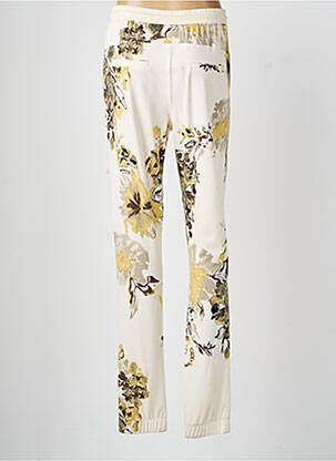 Pantalon cargo coupe droite beige NÜ femme