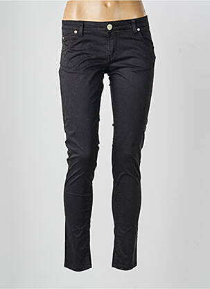 Pantalon slim poches noir NENETTE femme