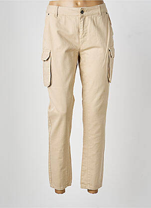 Pantalon cargo poches beige LPB LES PETITES BOMBES  femme