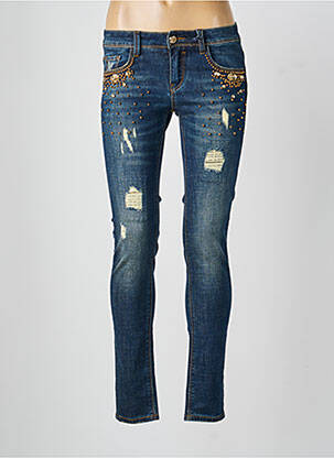 Jeans skinny poches bleu GAUDI femme