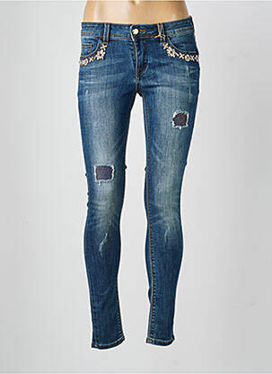 Jeans coupe slim poches bleu GAUDI femme