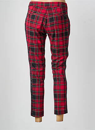 Pantalon 7/8 fermeture zippée sous rabat avec crochet rouge GAUDI femme