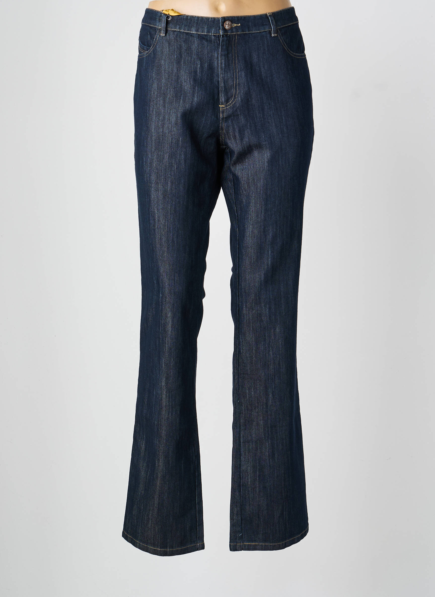 Jeans coupe slim poches bleu LE FRENCH SLIM femme