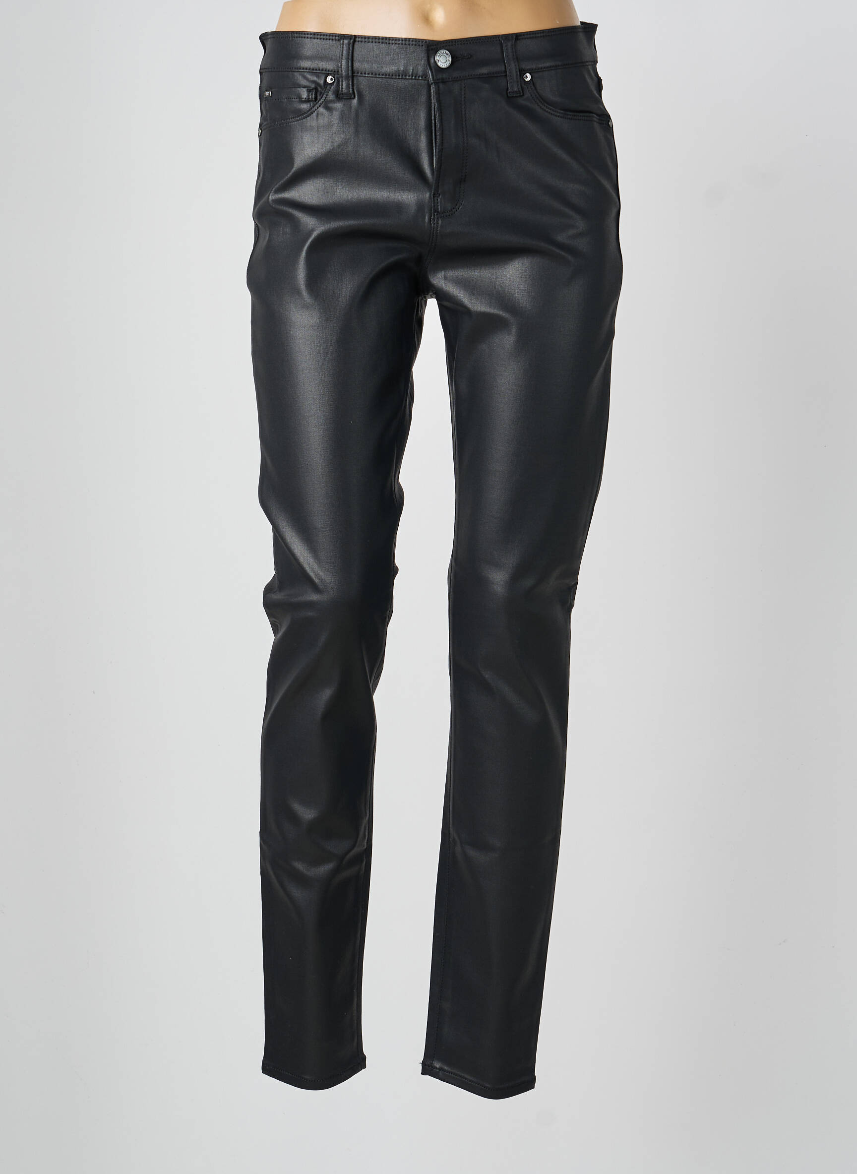 Pantalon slim poches noir ARMANI femme