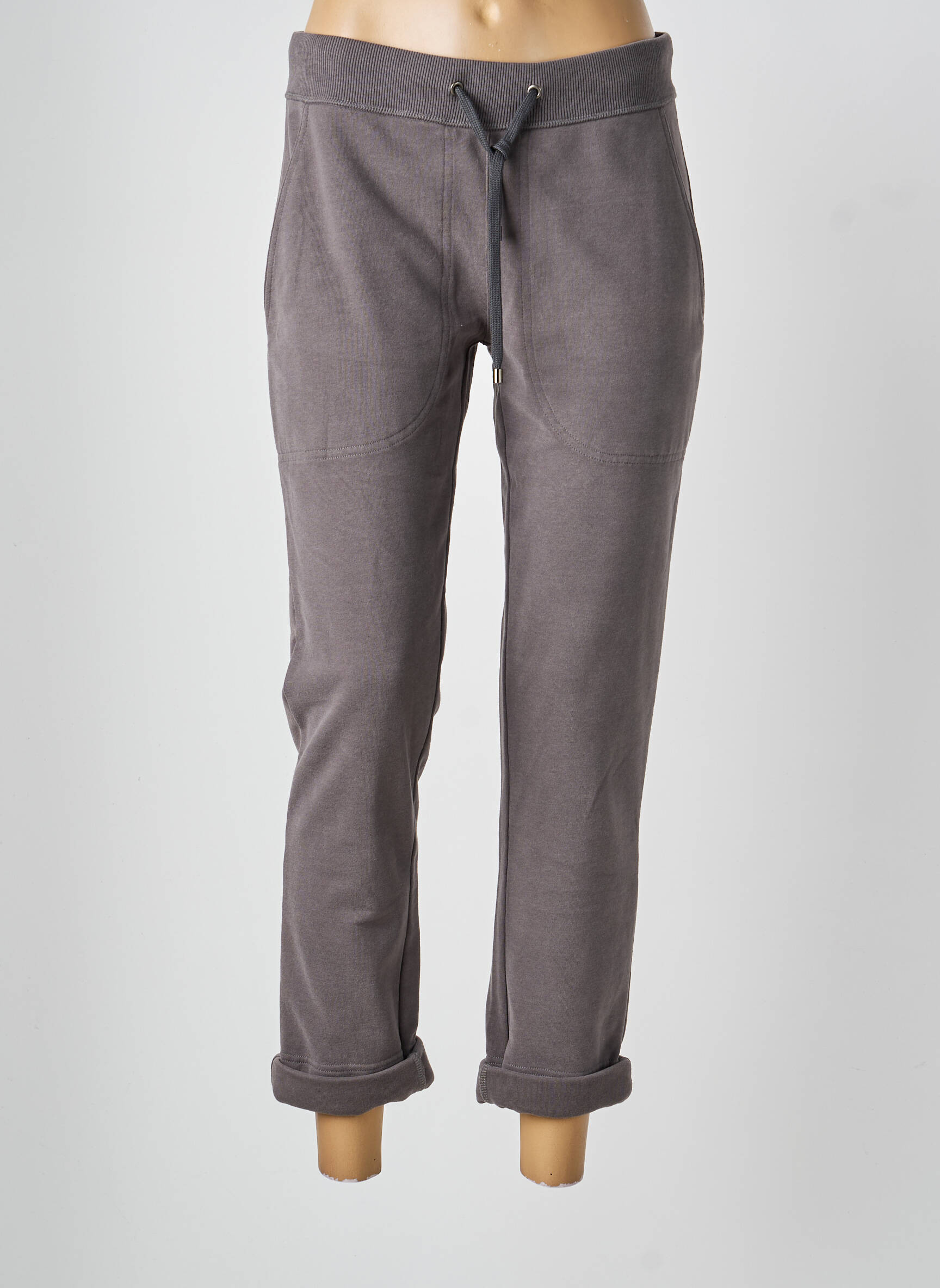 Jogging slim gris JUVIA femme