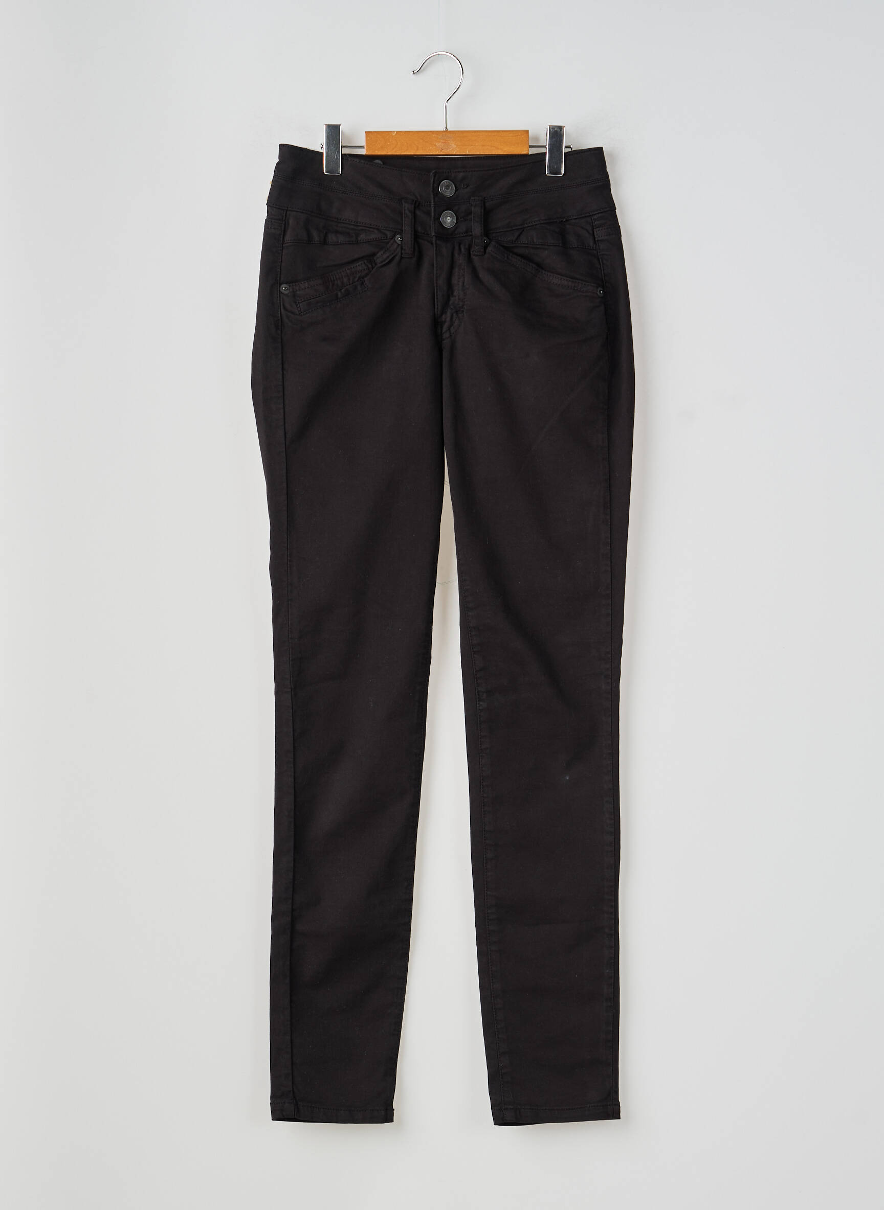 Pantalon slim poches noir FIVE femme