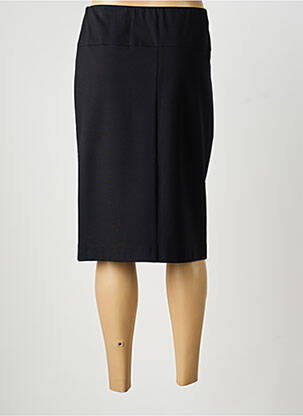 Jupe mi-longue stretch noir ELENA MIRO femme