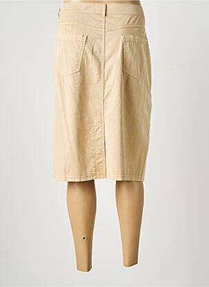 Jupe mi-longue stretch beige GERRY WEBER femme