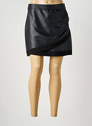 Jupe courte coupe droite noir ACCESS femme