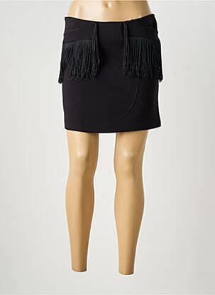 Jupe courte poches noir BELAIR femme