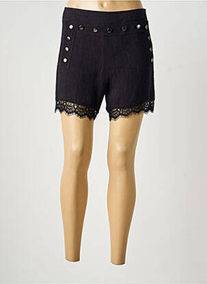 Short taille normale taille normale noir BELAIR femme