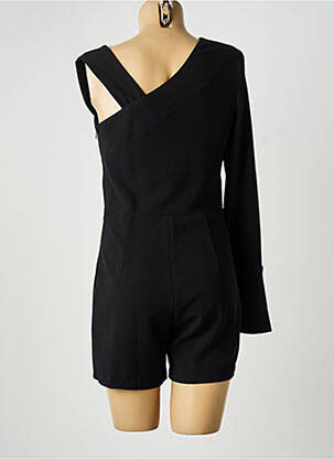 Combishort manches longues noir BELAIR femme