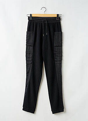 Pantalon droit stretch taille normale noir NÜ femme
