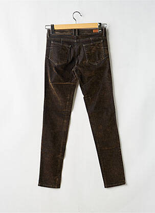 Pantalon slim stretch taille normale vert MAYJUNE femme
