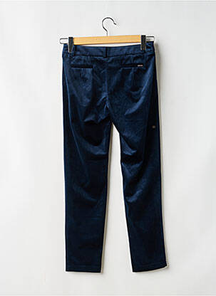 Pantalon slim taille normale taille normale bleu LA PETITE FRANCAISE femme