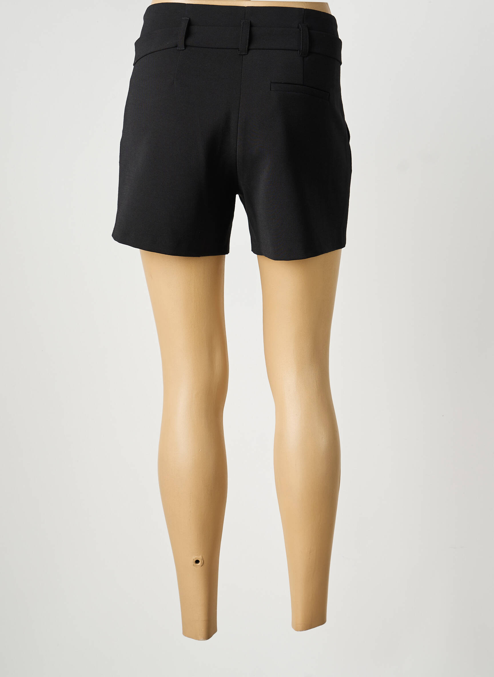 Short taille normale taille normale noir BELAIR femme